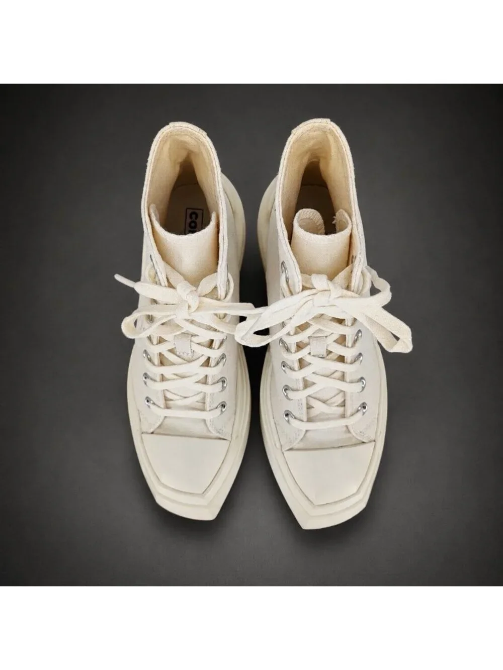Converse Chuck 70 De Luxe Wedge Women's Size 7.5 US Sneakers White A06479C
